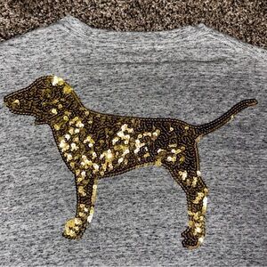 PINK Victoria's Secret Sequin Long Sleeve